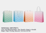 Paper Bag GM1CPB271 <br> 23cm(H) x 18cm(L) x 10cm(W)