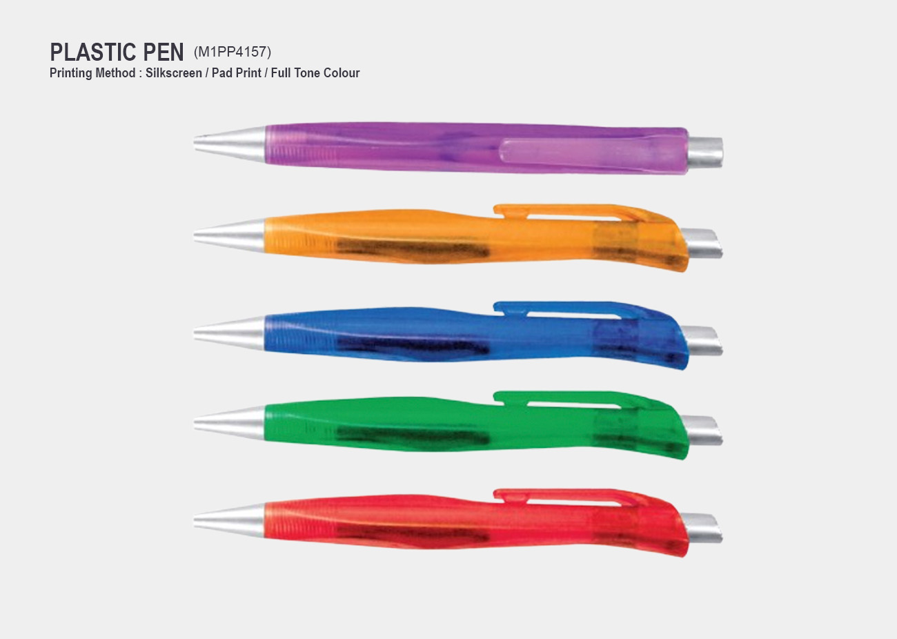 Plastic Pen M1PP4157