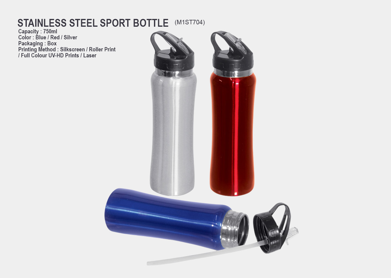 Stainless Steel Sport Bottle