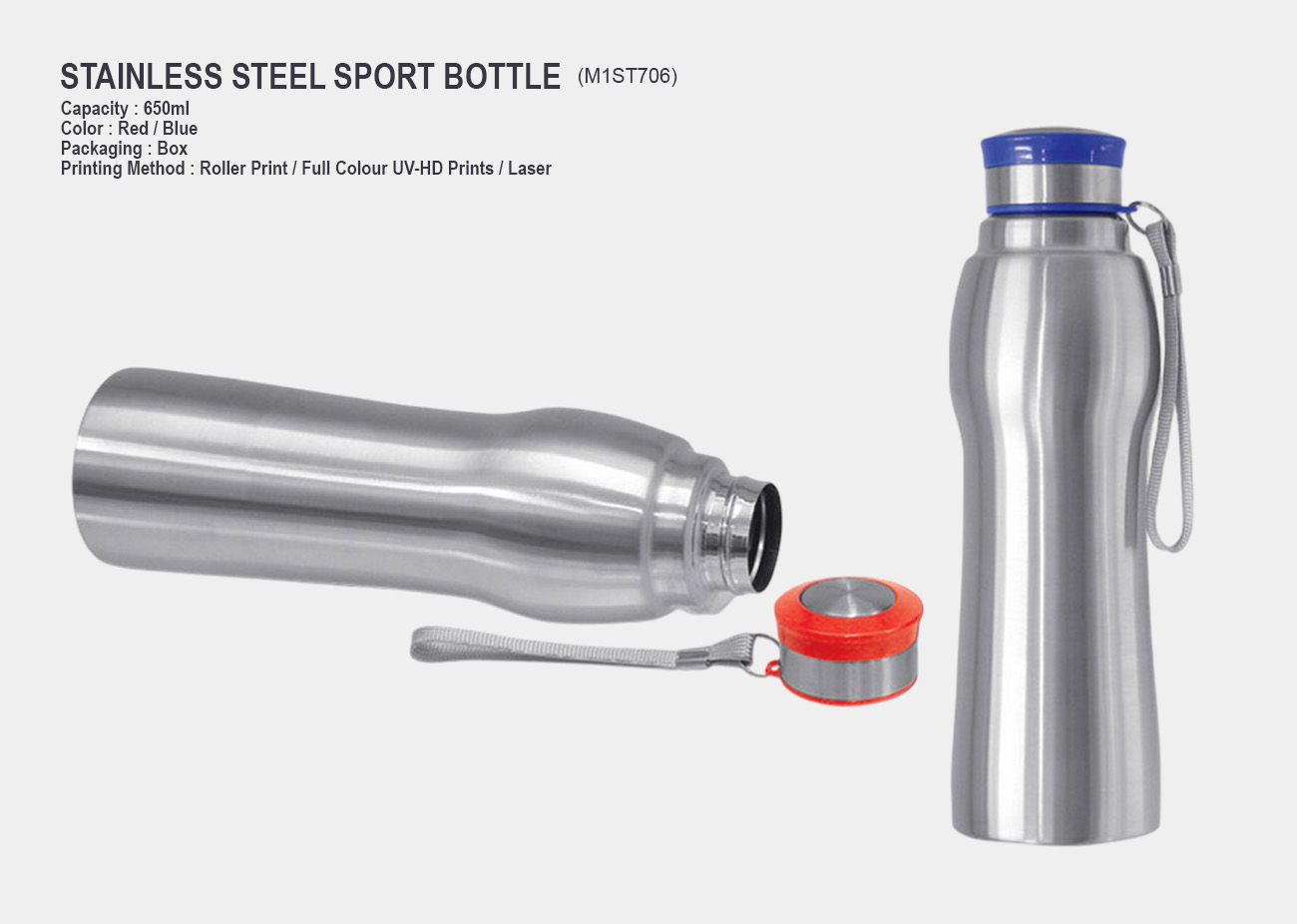 Stainless Steel Sport Bottle