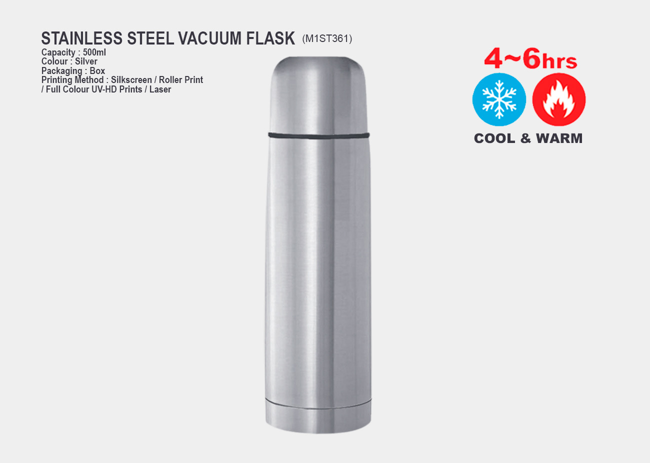 Stainless Steel Vacuum Flask