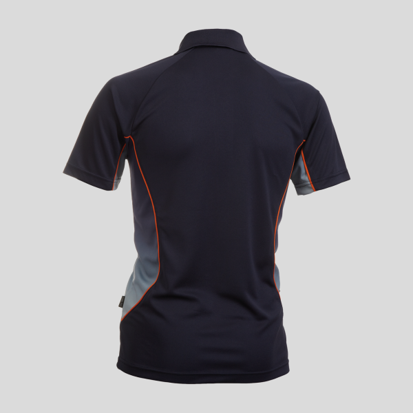 A1QD42 Navy + Navy – White Back