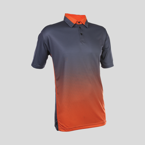 A1QD48 Dark Grey + Orange