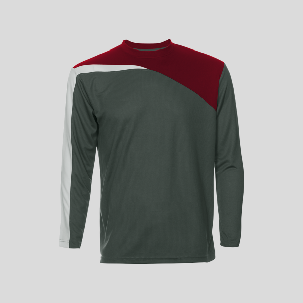 A1QD60 Dark Grey + Maroon