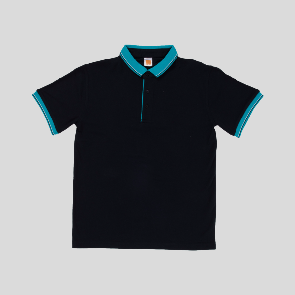 A1HC31 Navy + Turquoise + White Front