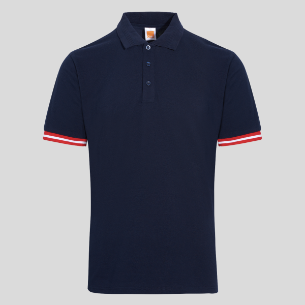 A1HC37 Navy + Red