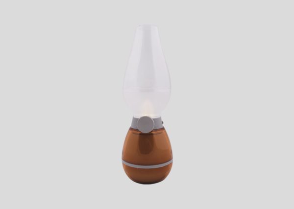 LED Rechargeable Retro Lamp M2CT3155 Brown