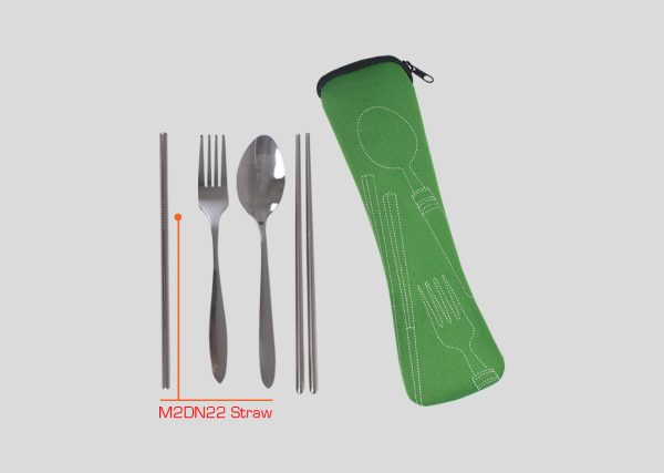 Meal set+pouch M2CS113 green