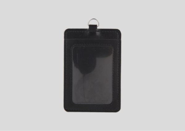 PU ID Card Holder M2ID2221 Black