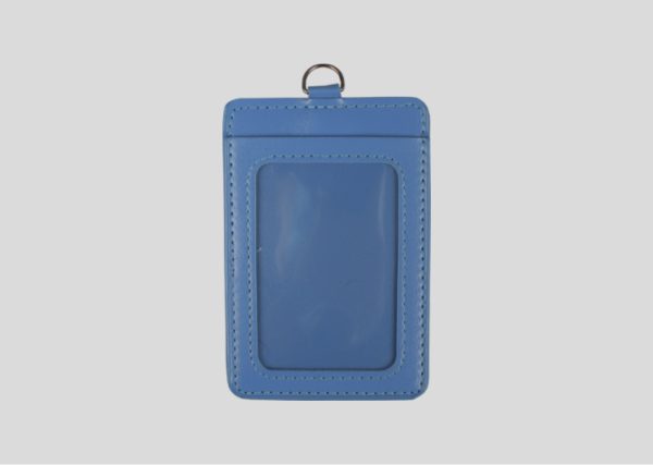 PU ID Card Holder M2ID2221 Light Blue