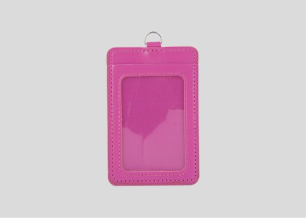 PU ID Card Holder M2ID2221 Pink