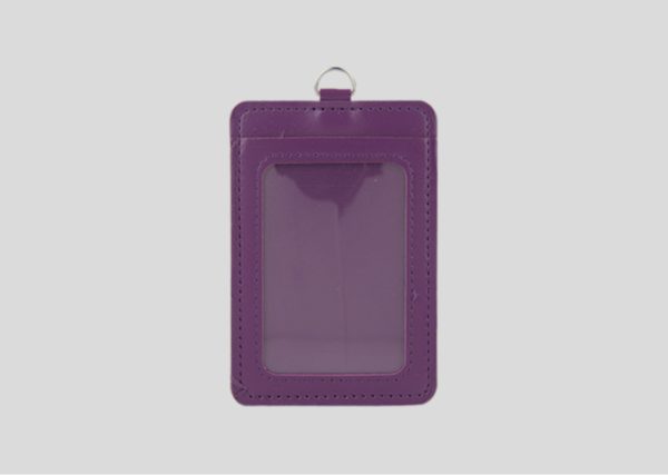 PU ID Card Holder M2ID2221 Purple