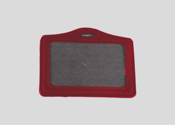 PU ID Card Holder M2ID2225 Red