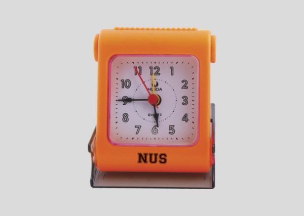 Table Clock M2CT3816 Orange