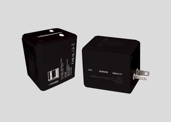 Universal Travel Adaptor M2AT2156 Black