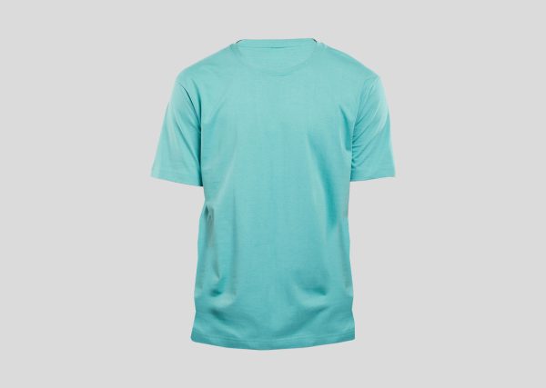 100% Cotton Round Neck-A4P012 beryl green