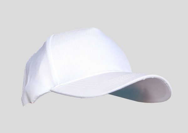 5-Panel Baseball Cap Adult A4PC13 white