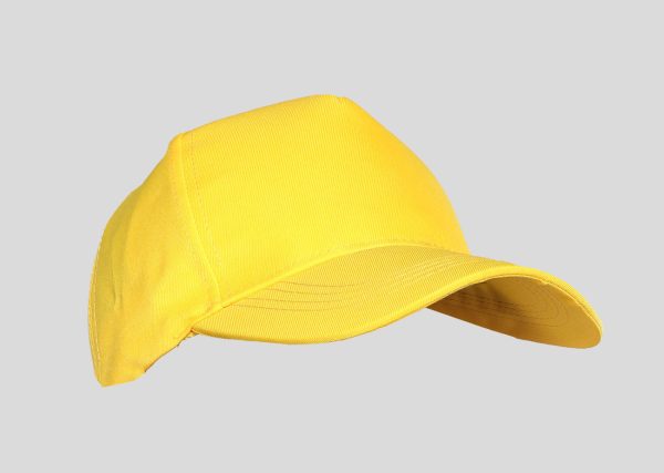 5-Panel Baseball Cap Adult A4PC13 yellow