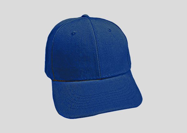 6-Panel Baseball Cap Adult A4PC12 royal blue