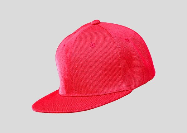 6-panel Hip-hop cap adult unisex A4PC14 red