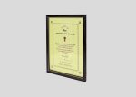 A4 Certificate Frame M2PF3886