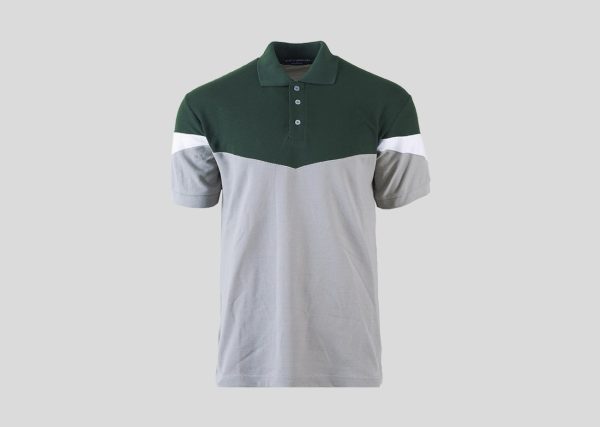 Adley Polo_0003_A2NHB3011 Forest Green-Charcoal-White