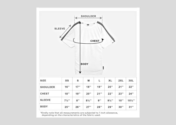 AirTec ProQuick Dry – Microfiber mini mesh A4P016 chart