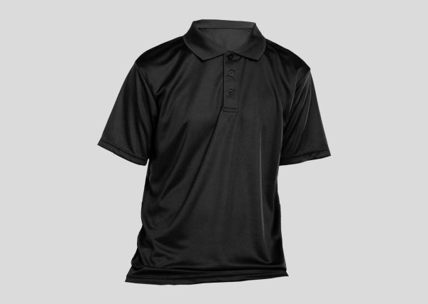 AirTec QuickDry Polo-Microfiber Mini Mesh A4P814 black