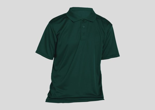 AirTec QuickDry Polo-Microfiber Mini Mesh A4P814 dark green