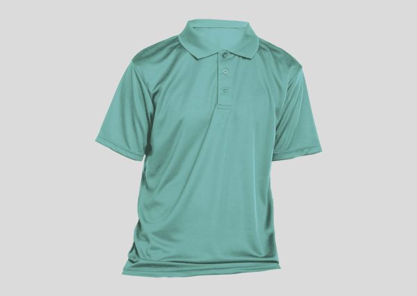 AirTec QuickDry Polo-Microfiber Mini Mesh A4P814 emerald