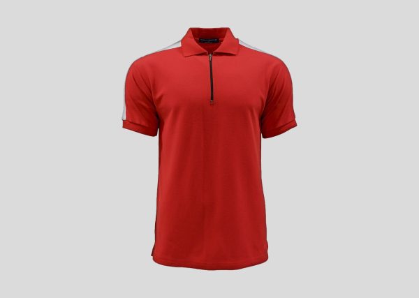 Collins Polo_0003_A2NHB4411 Red-charcoal-white