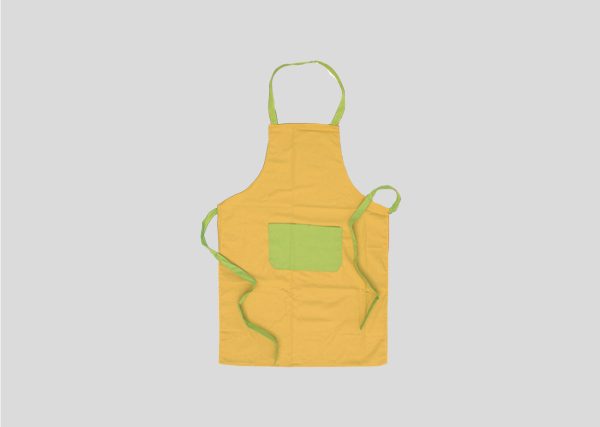 Cotton Apron M2AP5708 Yellow