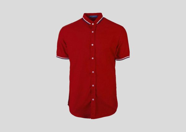 Cyril Shirt_0000_A2NHB4111 Red-White-navy