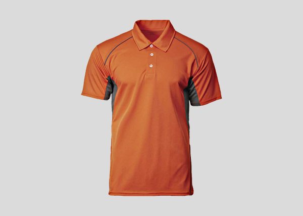 Delta Polo_0000_A2CRP2411 orange-charcoal