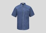 Denim Short Sleeve-Men A3D13