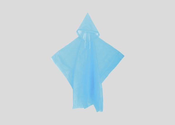 Disposable Raincoat M2RC006 Blue