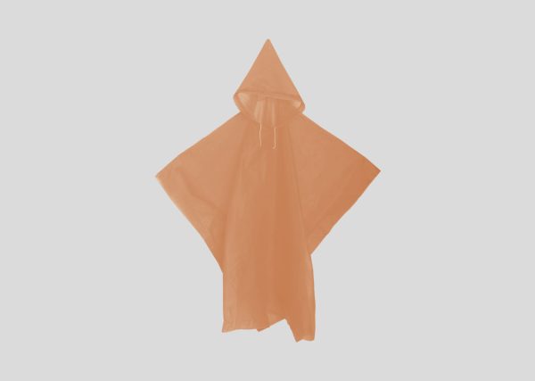 Disposable Raincoat M2RC006 Orange