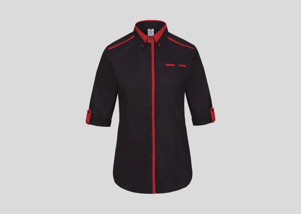 F1 Uniform A3US2411 Woman Black-Red