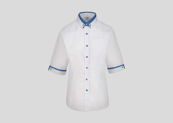 F1 Uniform A3US2511 Woman White-Sea Blue