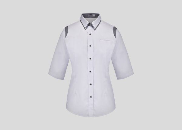 F1 Uniform A3US2811 Woman White-Dark Grey