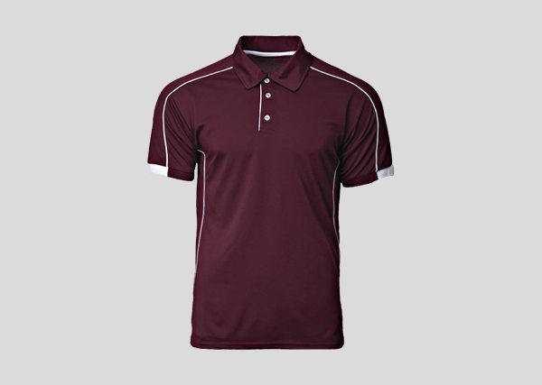 Finisher Polo_0001_A2CRP2611 Maroon-White