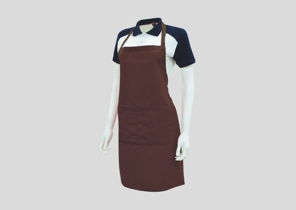 Full Body Apron A3AF11 Cocoa Brown