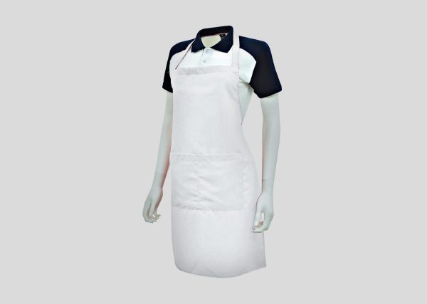 Full Body Apron A3AF11 White