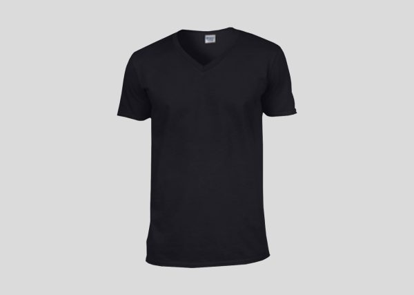 Gildan Softsyle V-Neck T-shirt A274V11 black