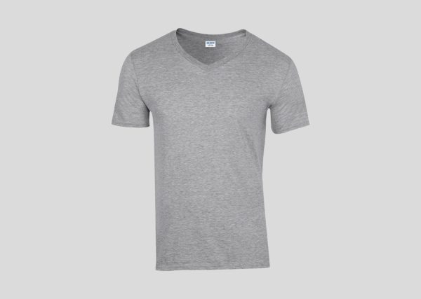 Gildan Softsyle V-Neck T-shirt A274V11 sport grey