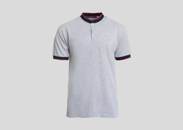 York Polo_0002_A2NHB3311 Sport Grey-Navy