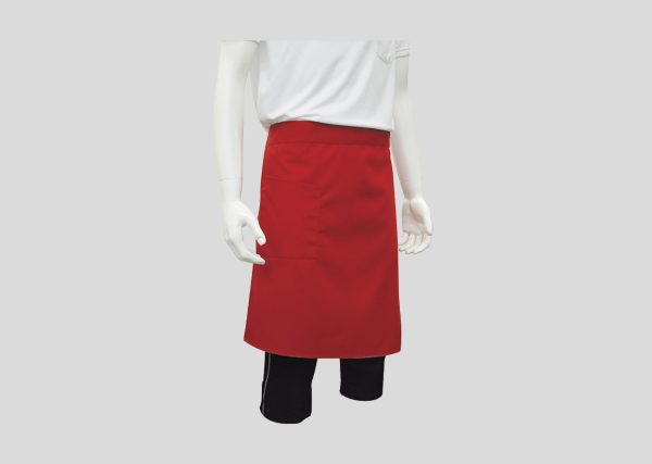 Half Body Apron A3AH11 Red