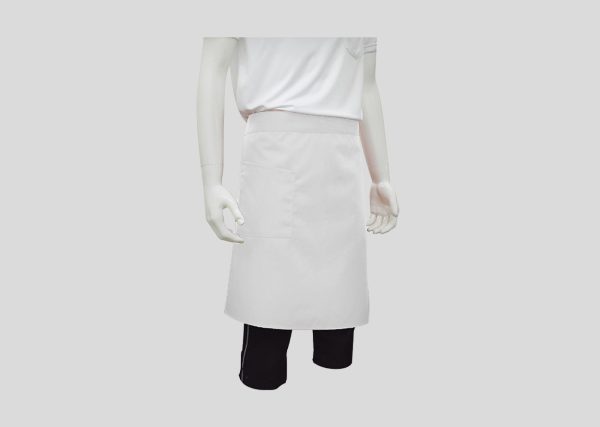 Half Body Apron A3AH11 White