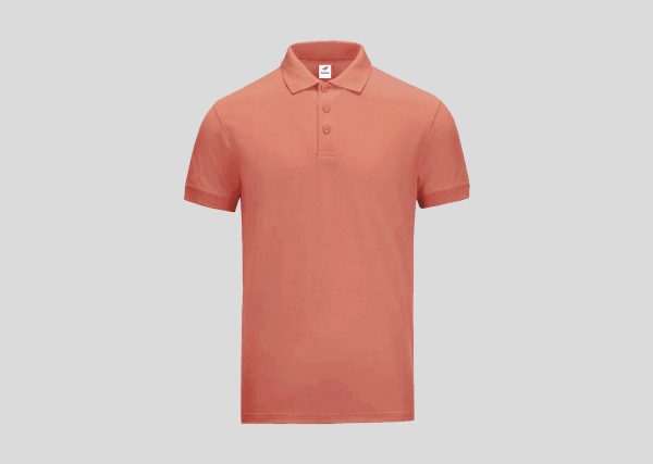 Honeycomb Polo A3L12 Coral