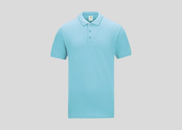 Honeycomb Polo A3L12 Light Blue